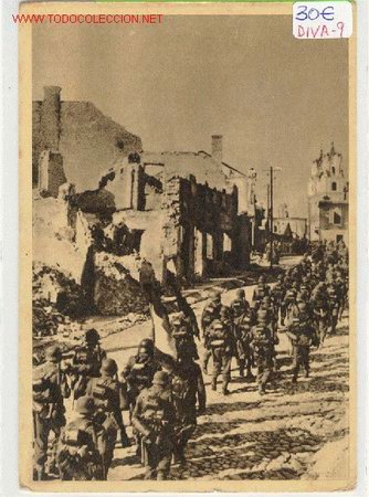 Postales: POSTAL DIVISION AZUL - Foto 1