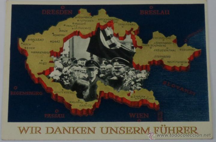Postales: POSTAL WIR DANKEN UNSERM F&Uuml;HRER - Foto 1