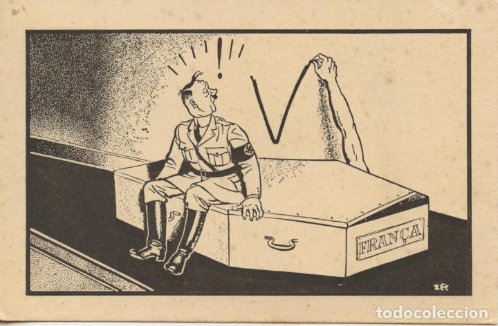 Postales: Hitler. Postal portuguesa - Foto 1