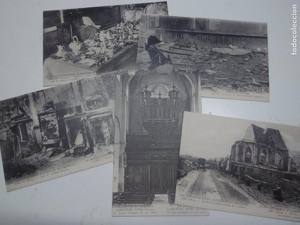 Postales: Devastaciones alemanas en Francia - Foto 1