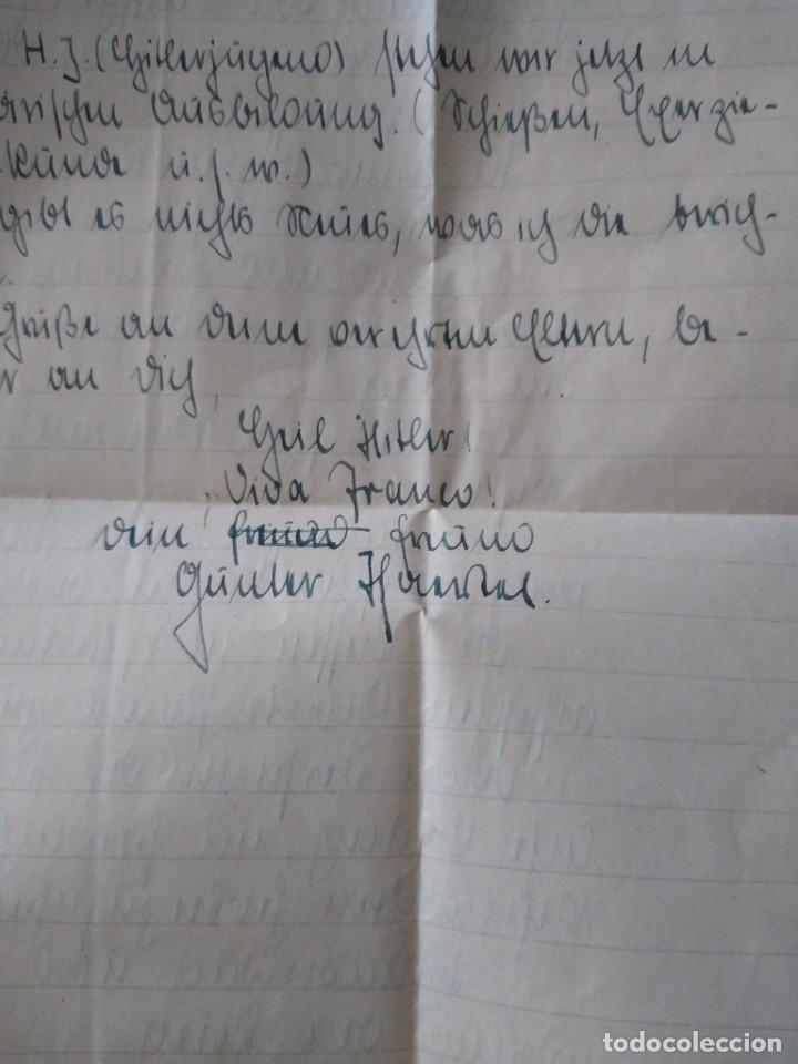 Postales: Sobre con carta correo alem&aacute;n. - Foto 5
