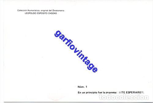 Postales: postal humoristica division azul - Foto 2