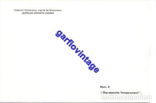 Postales: postal humoristica division azul - Foto 2