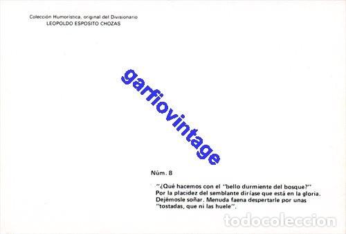 Postales: postal humoristica division azul - Foto 2