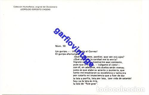 Postales: postal humoristica division azul - Foto 2