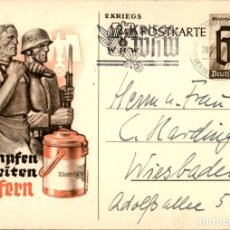 Postales: ORIGINAL 1940 - POSTCARD - WINTERHILFSWERK – WHW - KÄMPFEN ARBEITEN OPFERN DEUTSCHES REICH. Lote 332189093