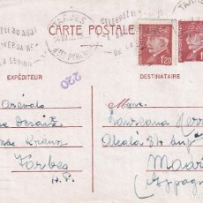 Postales: ENTERO POSTAL SEGUNDA GUERRA MUNDIAL. CENSURA GUBERNATIVA. MADRID. 1942. Lote 375579284