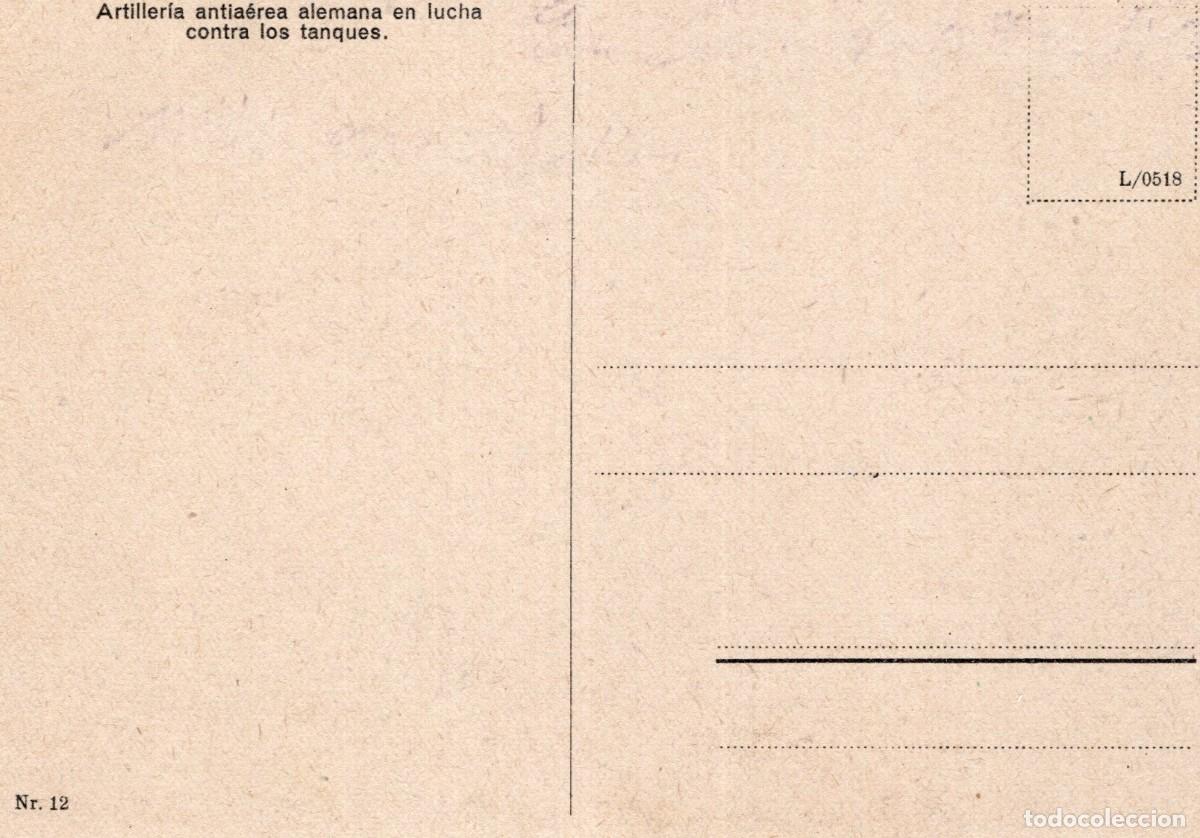 Postales: ARTILLERIA ALEMANA - Foto 2