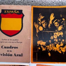 Postales: DIVISION AZUL CUADROS POSTALES