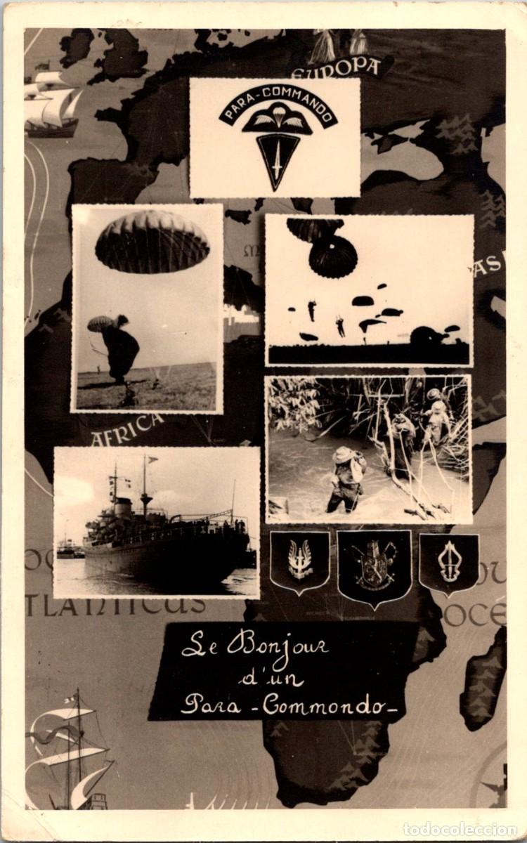 Postales: Para Commando - Brigada del Ej&eacute;rcito Belga - 140x88mm - Foto 1