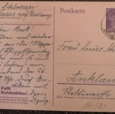 Postales: TARJETA POSTAL TERCER REICH II GUERRA MUNDIAL, 1943