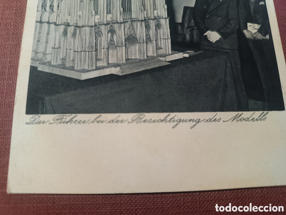 Postales: Hitler observando una maqueta - Foto 3