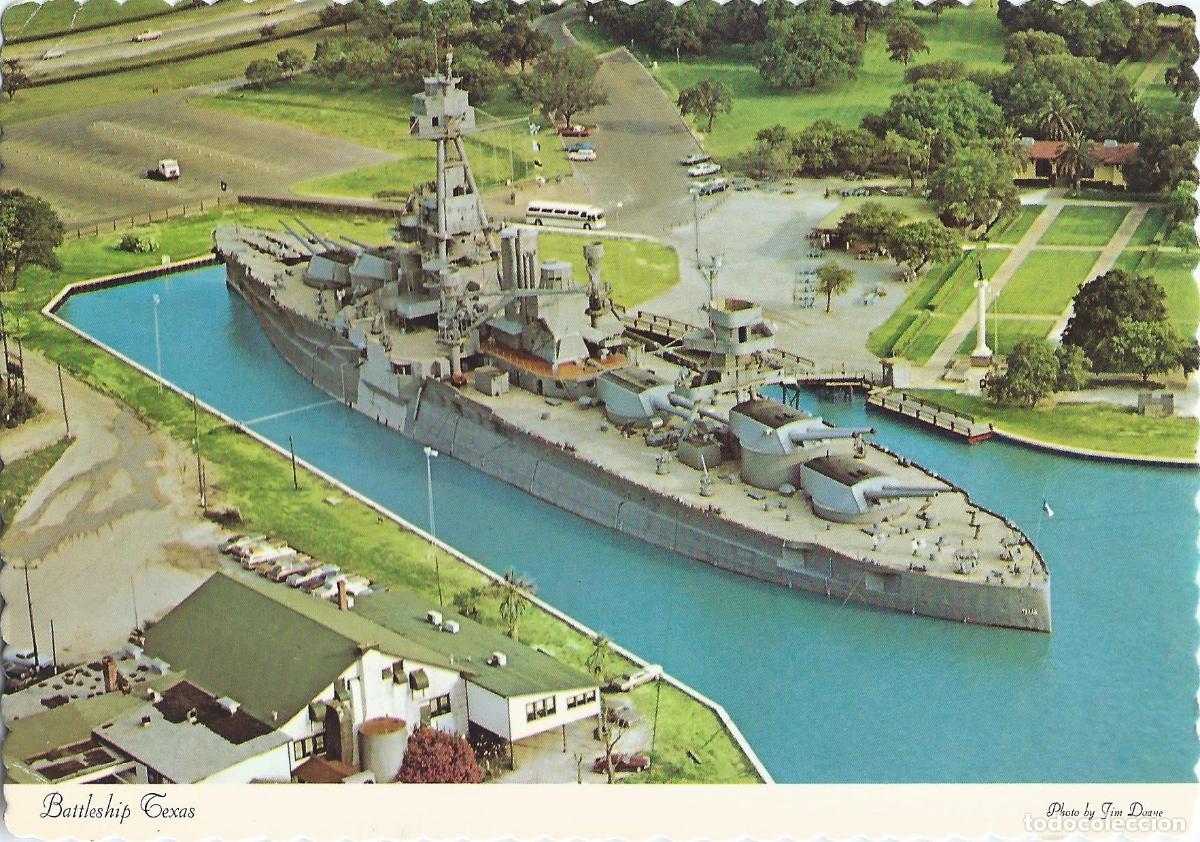 Postales: Battleship Texas - Postal sin circular - Foto 1