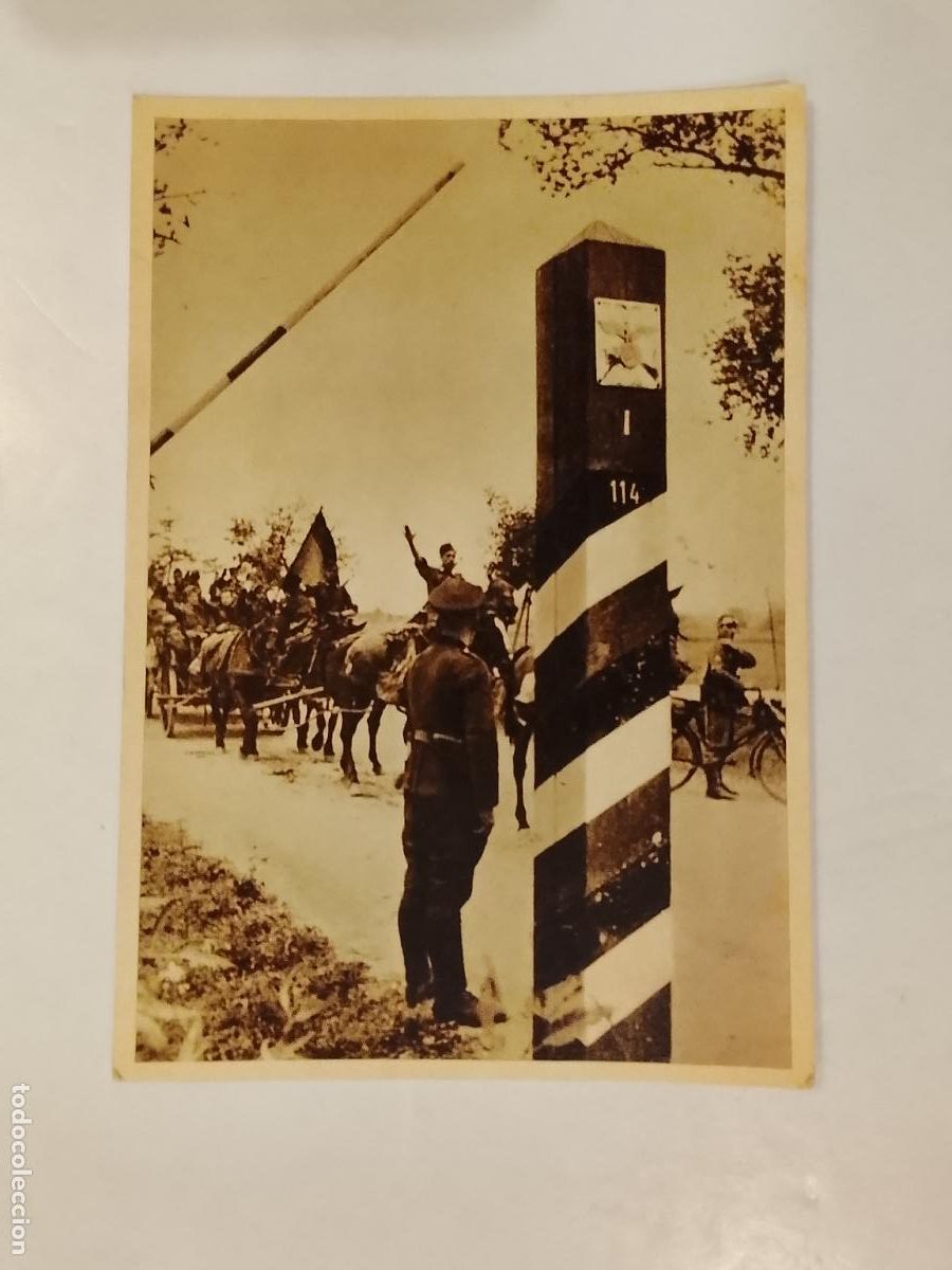 Cartes Postales: LA DIVISION AZUL - LA CRUZADA EUROPEA CONTRA EL BOLCHEVISMO - SERIE 1 CUADRO 4 - POSTAL -(115.294)