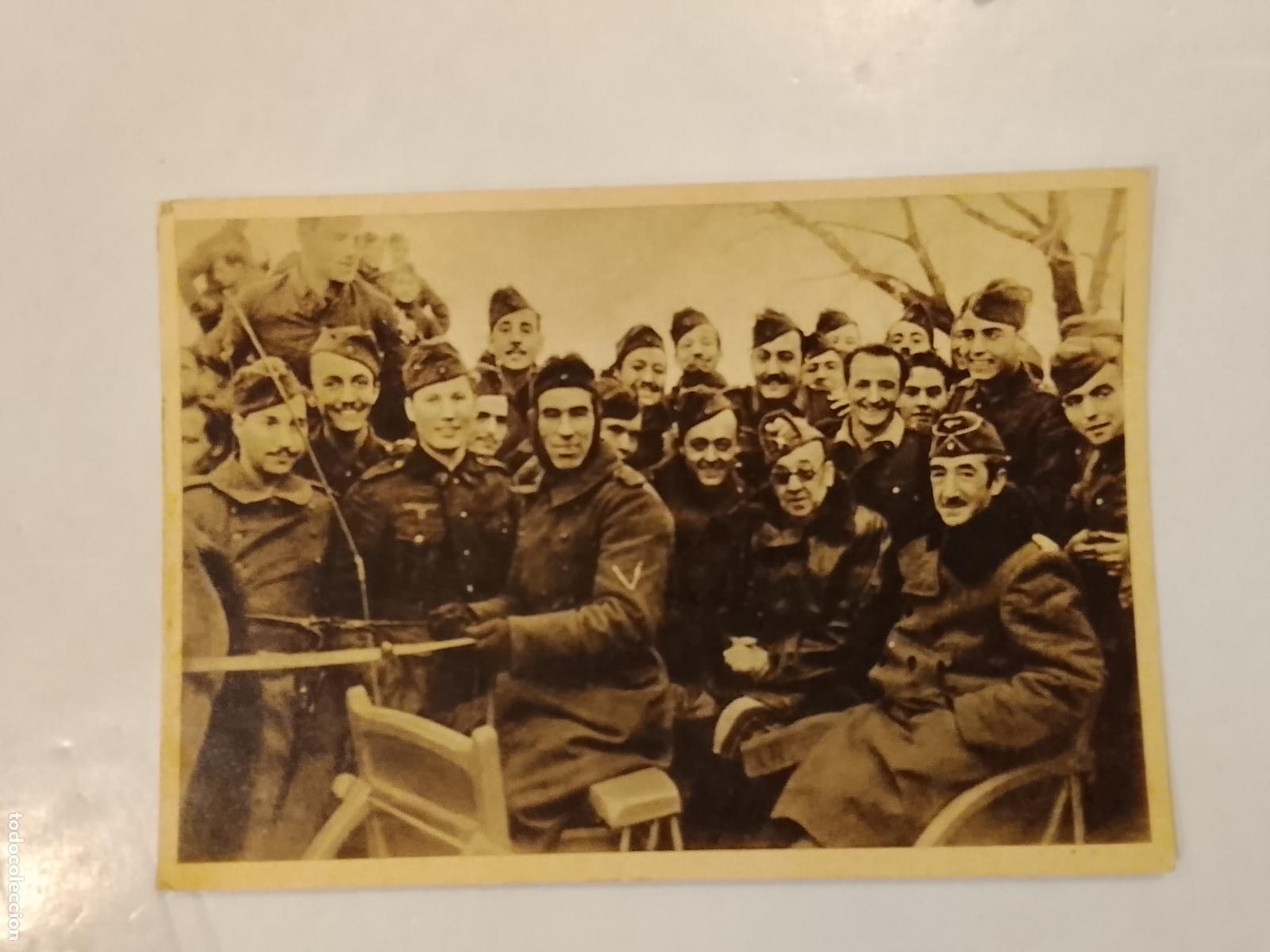 Postales: LA DIVISION AZUL - LA CRUZADA EUROPEA CONTRA EL BOLCHEVISMO - SERIE 1 CUADRO 7 - POSTAL -(115.297)