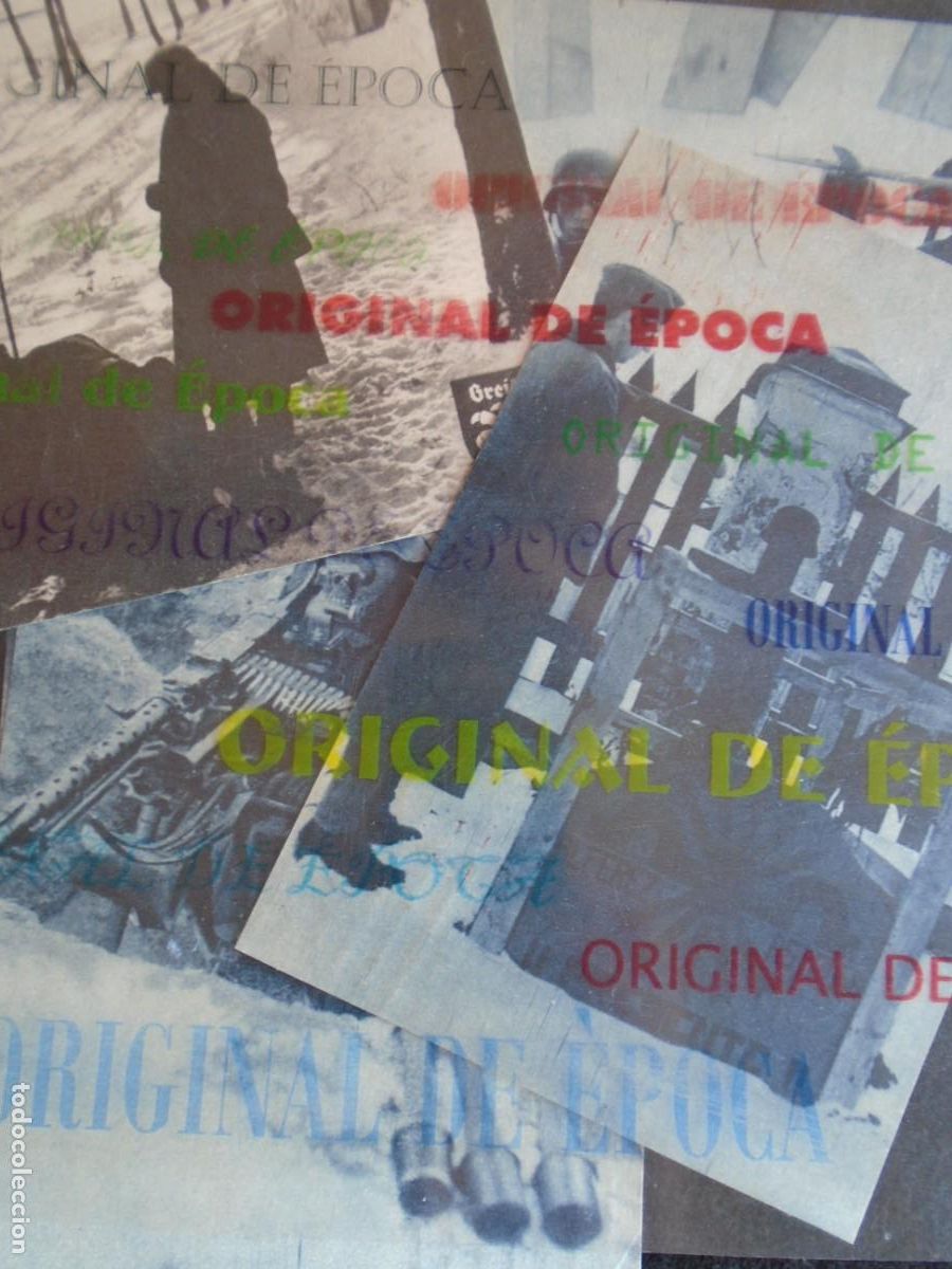 Postales: (DA-44)LOTE DE 5 POSTALES REMITIDAS POR ARTILLERO DIVISION AZUL HERIDO EN LENINGRADO