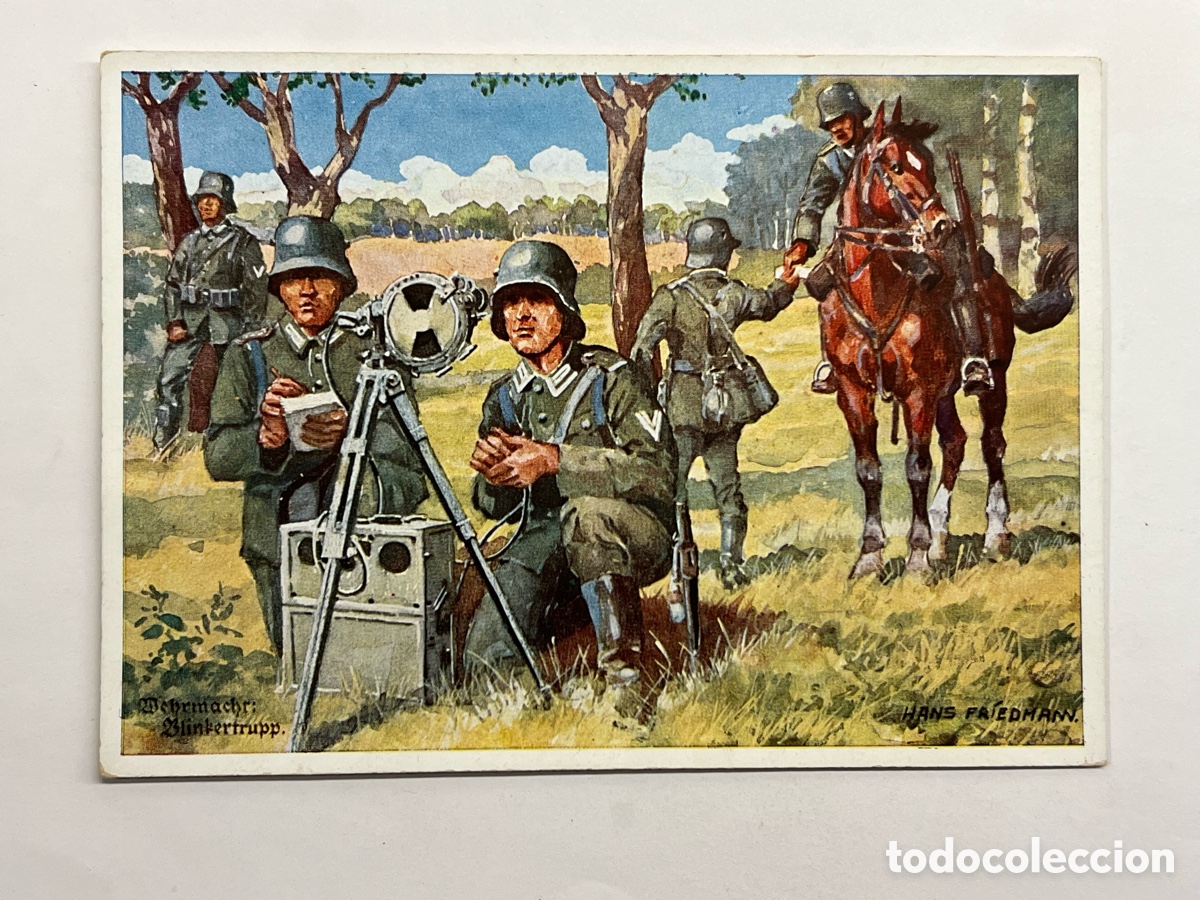 Postales: II GUERRA MUNDIAL.. Postal Alemana..