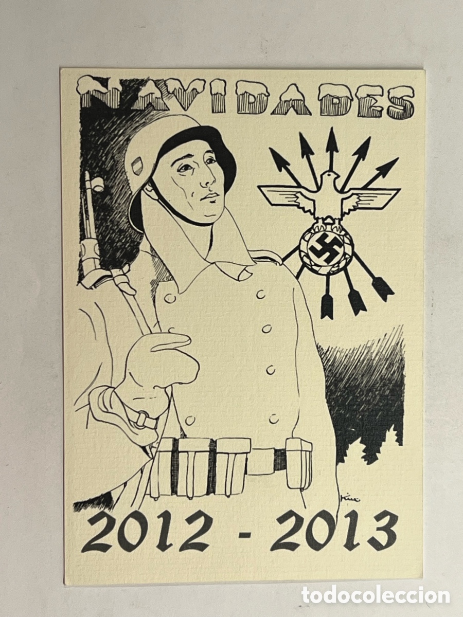 Postkarten: DIVISION AZUL. Postal Navidad 2012-2013.. Recuerdo comida de Hermandad de Madrid&hellip;.