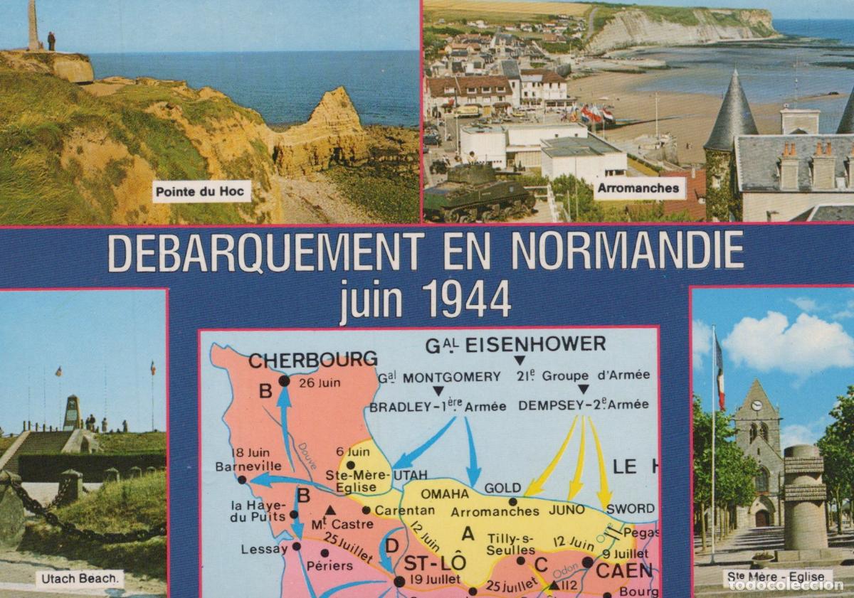 Postales: France Normandy D-Day Debarquement Juin 1944 Multiview *YAB214