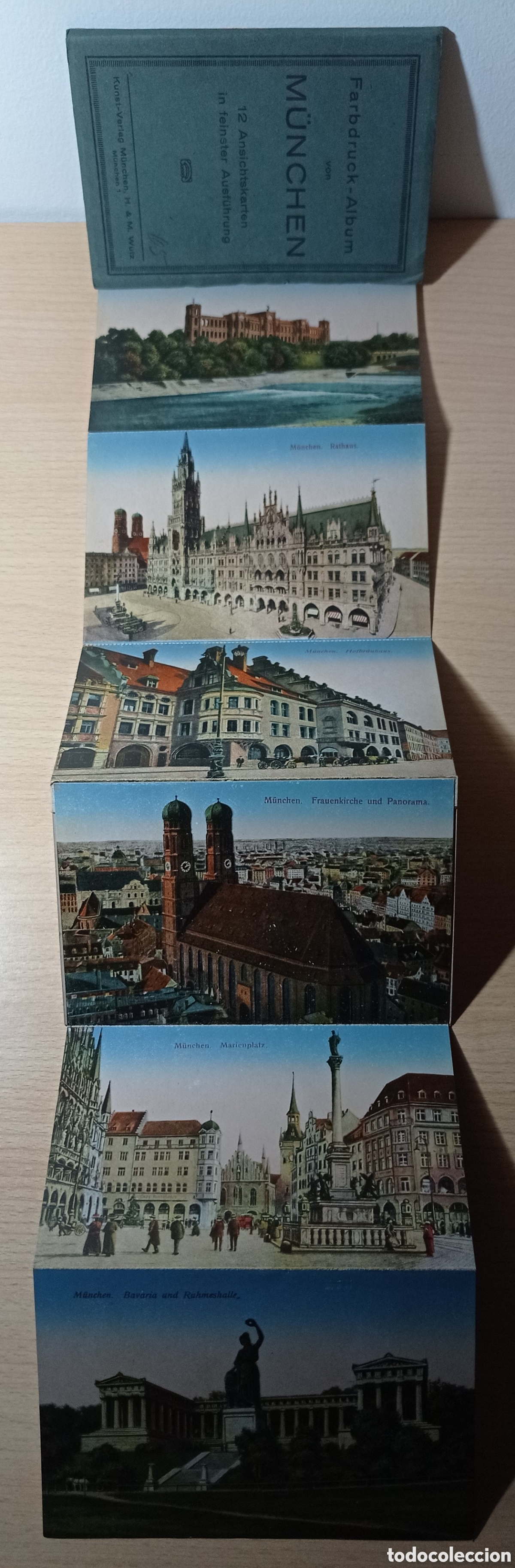Postales: M&Uuml;NCHEN, 12 POSTALES EN ACORDE&Oacute;N - Foto 3