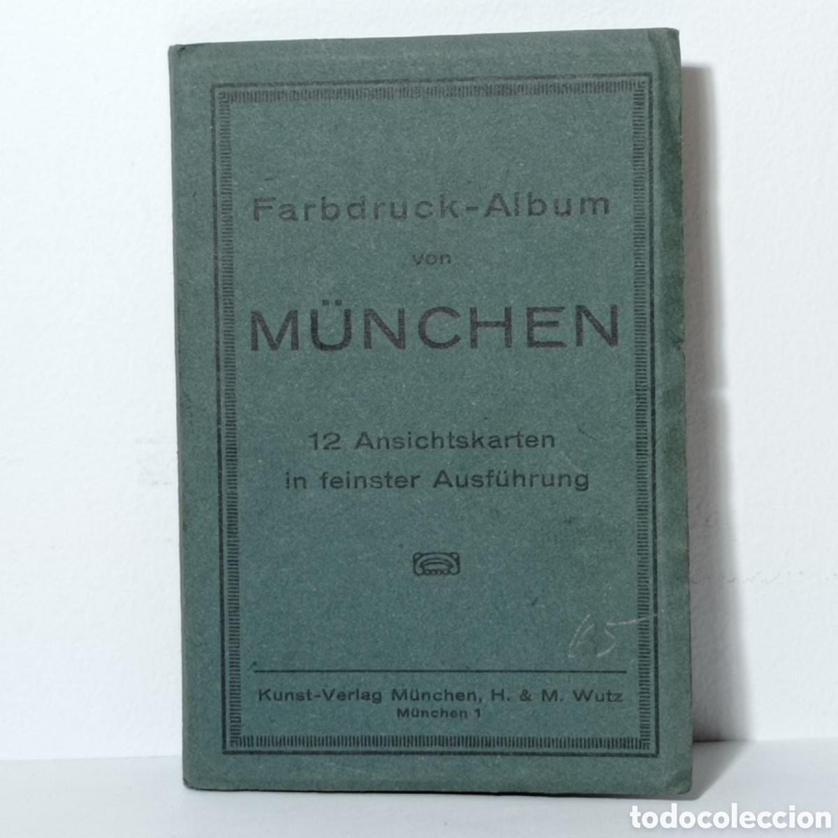Postales: M&Uuml;NCHEN, 12 POSTALES EN ACORDE&Oacute;N