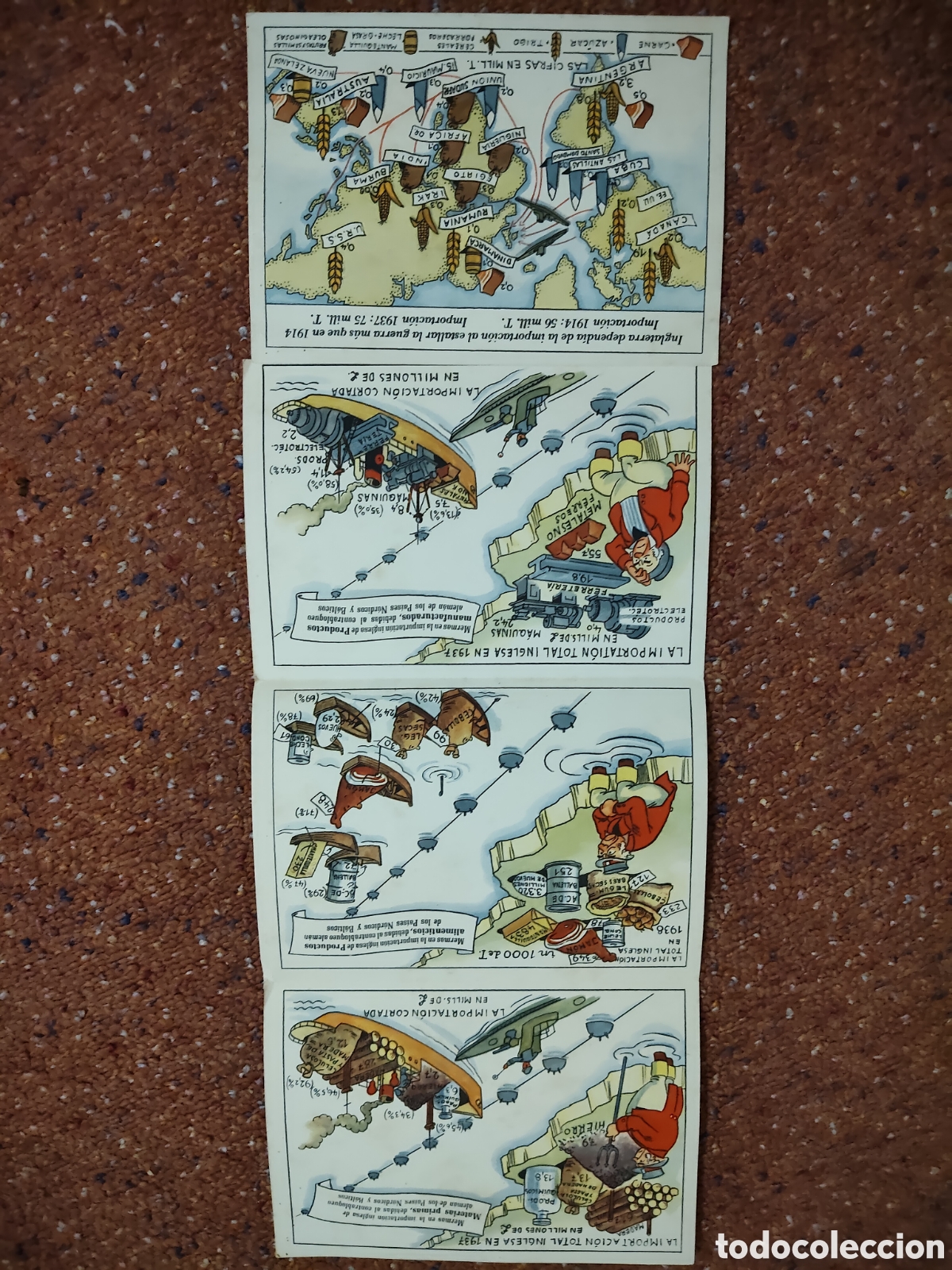 Postales: Postales propaganda alemana segunda guerra mundial