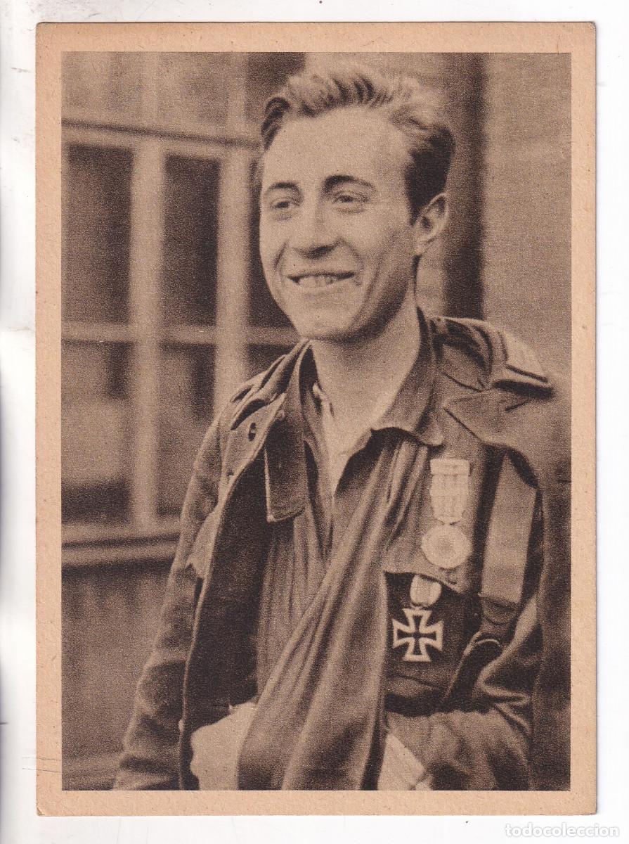 Postales: POSTAL. DIVISI&Oacute;N AZUL. UNO DE LOS M&Aacute;S VALIENTES. PROPAGANDA KONPANIE