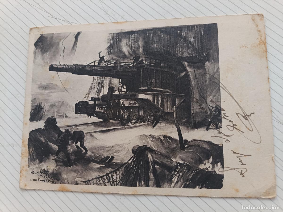 Postales: Postal divisionario. Divisi&oacute;n azul Rusia 1941 a Valencia Feldpost