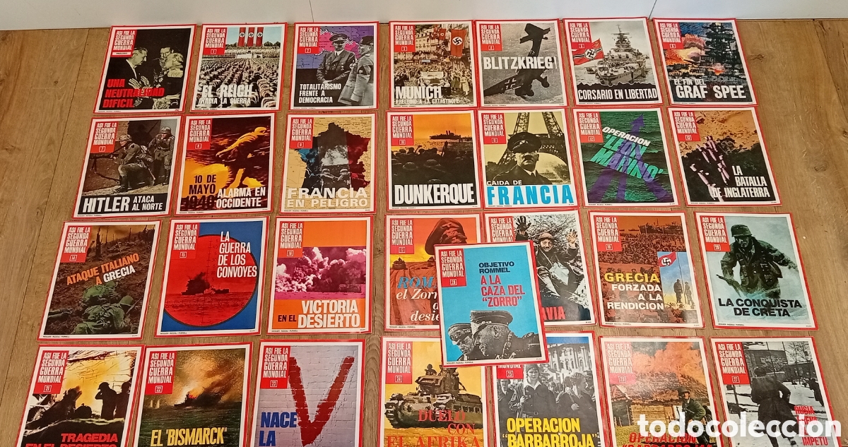 Postales: REVISTAS ASI FUE LA SEGUNDA GUERRA MUNDIAL