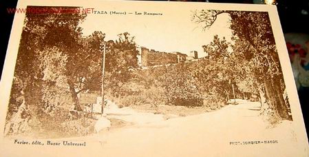 Postais: ANTIGUA POSTAL DE MARRUECOS - TAZA