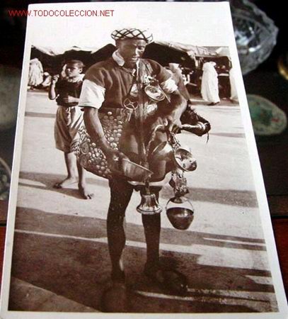 Cartes Postales: ANTIGUA POSTAL DE MARRUECOS - AGUADOR