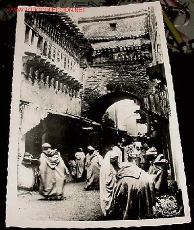 Cartes Postales: ANTIGUA POSTAL DE MARRUECOS - FES - EL CARILLON DE BOU-ANANIA - 1952