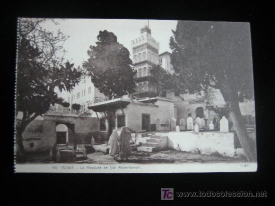 Postales: ALGER.-LA MOSQUEE DE SIDI ABDERHAMAN - Foto 1