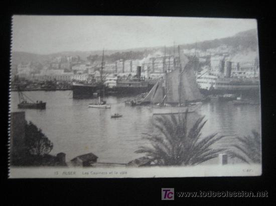 Postales: ALGER.-LES COURRIERS ET LA VILLE - Foto 1