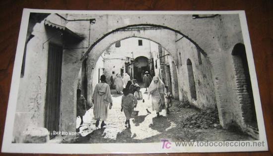Postkarten: ANTIGUA POSTAL DE TETUAN - BARRIO MORO - SIN CIRCULAR