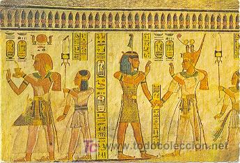 Postales: 7-1353. Postal Luxor. Valle de los Reyes. Egipto - Foto 1