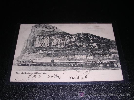 Postales: GIBRALTAR THE GALLERIES - Foto 1