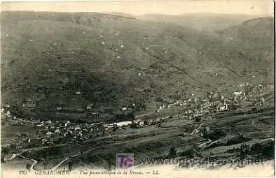 Cartoline: GERARDMER, FRANCIA,  VUE PANORAMIQUE DE LA BRESSE,         P12897
