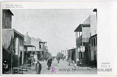 Postales: EGIPTO, BARRIO ARABE,                                P13748