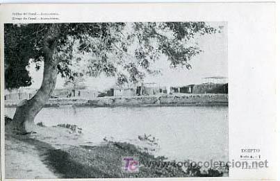 Postales: EGIPTO, ORILLAS DEL CANAL, ALEJANDRIA,                                P13752