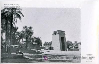 Postales: EGIPTO, PILON DEL TEMPLO DE KARNAK,                                P13757