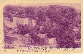 Postales: 7-1370. Postal Villa en Zerhoun (Marruecos) - Foto 1