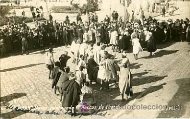 Postcards: TETUAN,  MARRUECOS,    MOROS CELEBRANDO LA PASCUA DE CHERIF,                 P14312