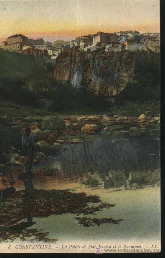 Postales: 8 CONSTANTINE - La Pointe de Sidi - Rached et le Rhummel (Argelia) - Foto 1