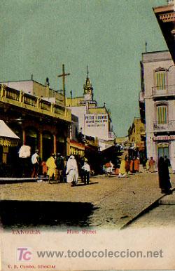 Postales: TANGER. MAIN STREET. - Foto 1