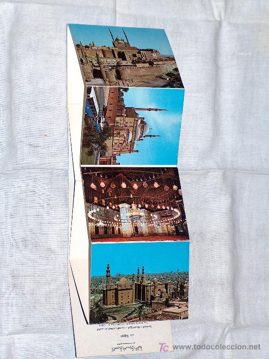 Postales: Antiguas mini-tarjetas postales de Egipto &ldquo;Egypt&rdquo;, . - Foto 2
