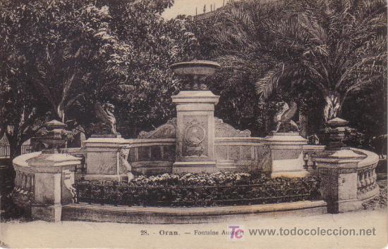 Postkarten: ORAN (ARGELIA) - FONTAINE AUCOURT. COLECTION IDEAL P.S. N&ordm; 28