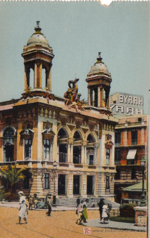 Postkarten: ORAN (ARGELIA) - LE THEATRE. EDITION LA CIGOGNE N&ordm; 410