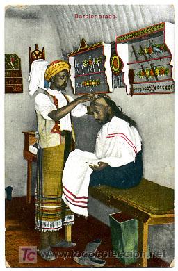 Postales: MARRUECOS, BARBIER ARABE,                     P16615