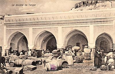 Postales: POSTAL DE TANGER, LA ADUANA - Foto 1